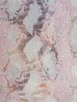 Lacquered Animal Print Jacquard0