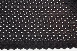 Cotton Eyelet in Black1