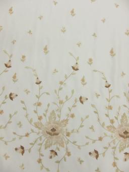Embroidered Satin0