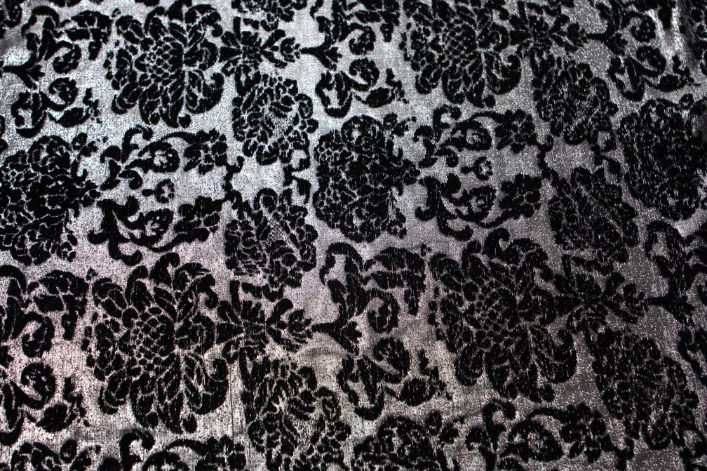 Silk Rayon Lurex BurnOut Velvet0