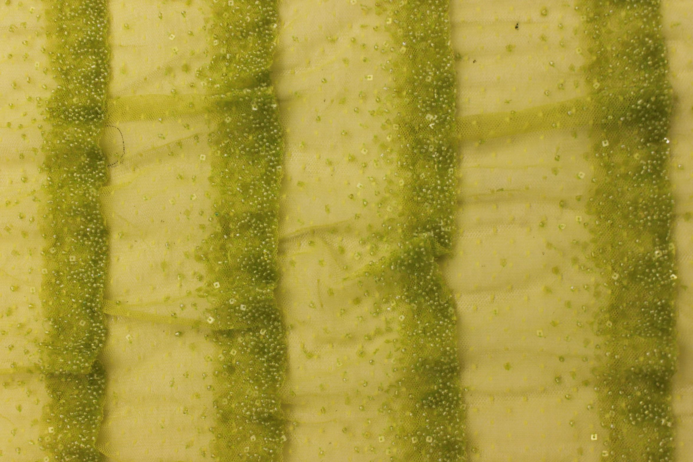 Ombré Beaded and Sequined Novelty Illusion0