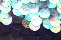 Paillettes on Silk Chiffon3