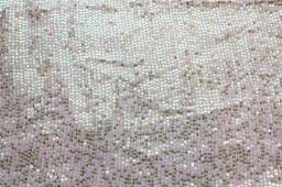 Sequins on Silk Chiffon0