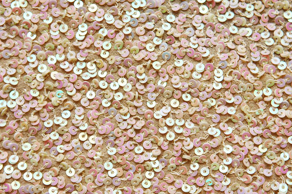 Sequins on Silk Chiffon2