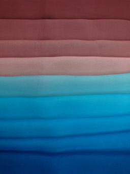 Silk Satin Ombré Chiffon0