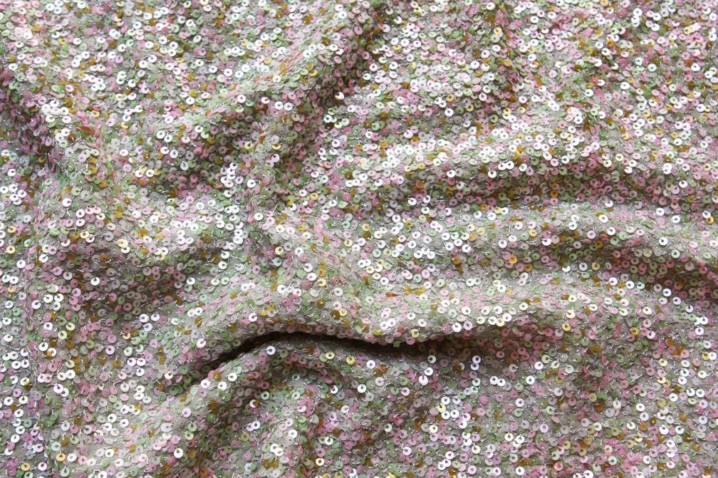 Sequins on Silk Chiffon3