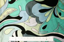 Printed Silk Charmeuse0