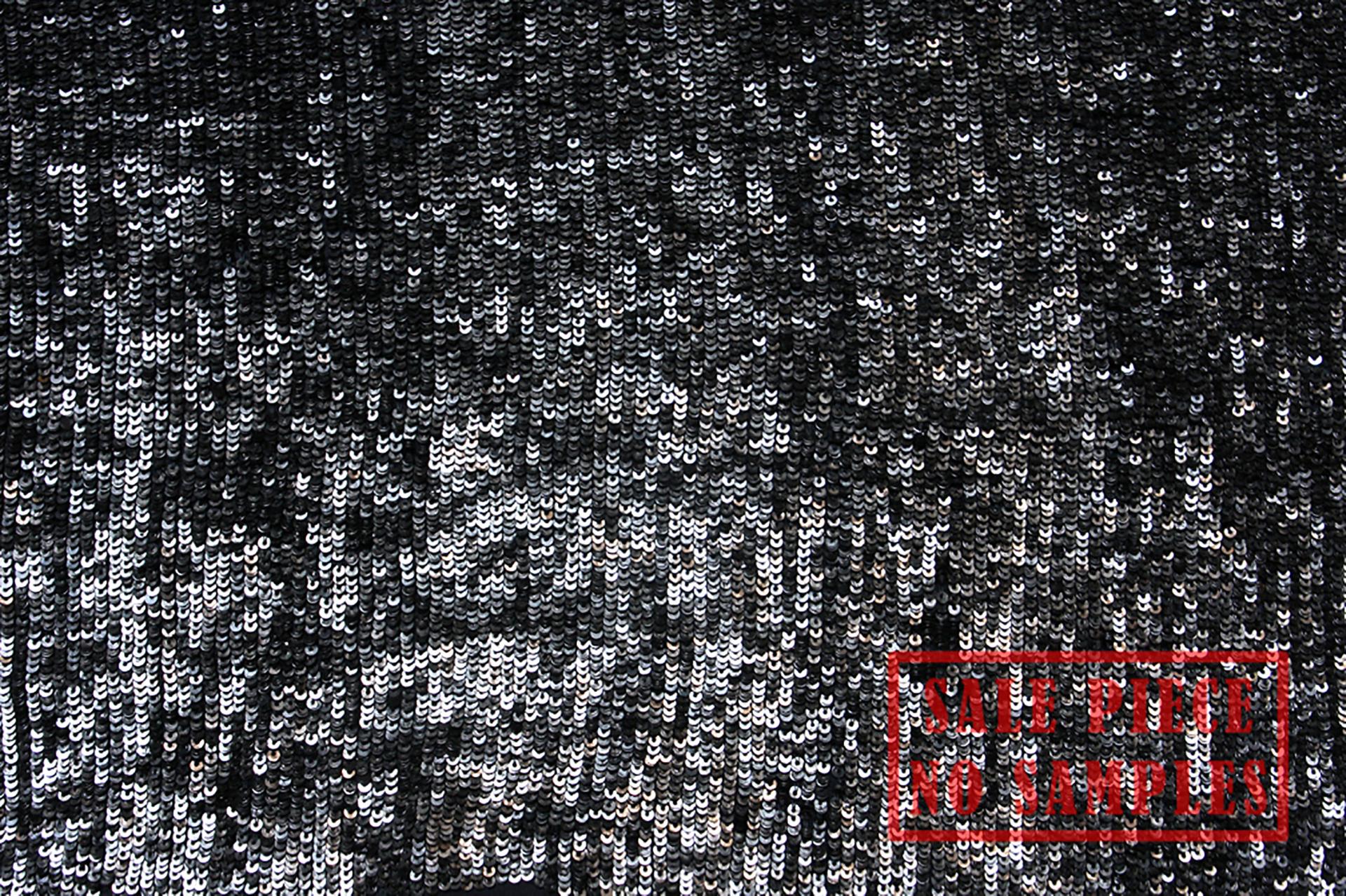 Sequins on Silk Chiffon