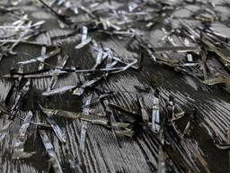 Silk Animal Print Jacquard with Raffia Eyelashes 