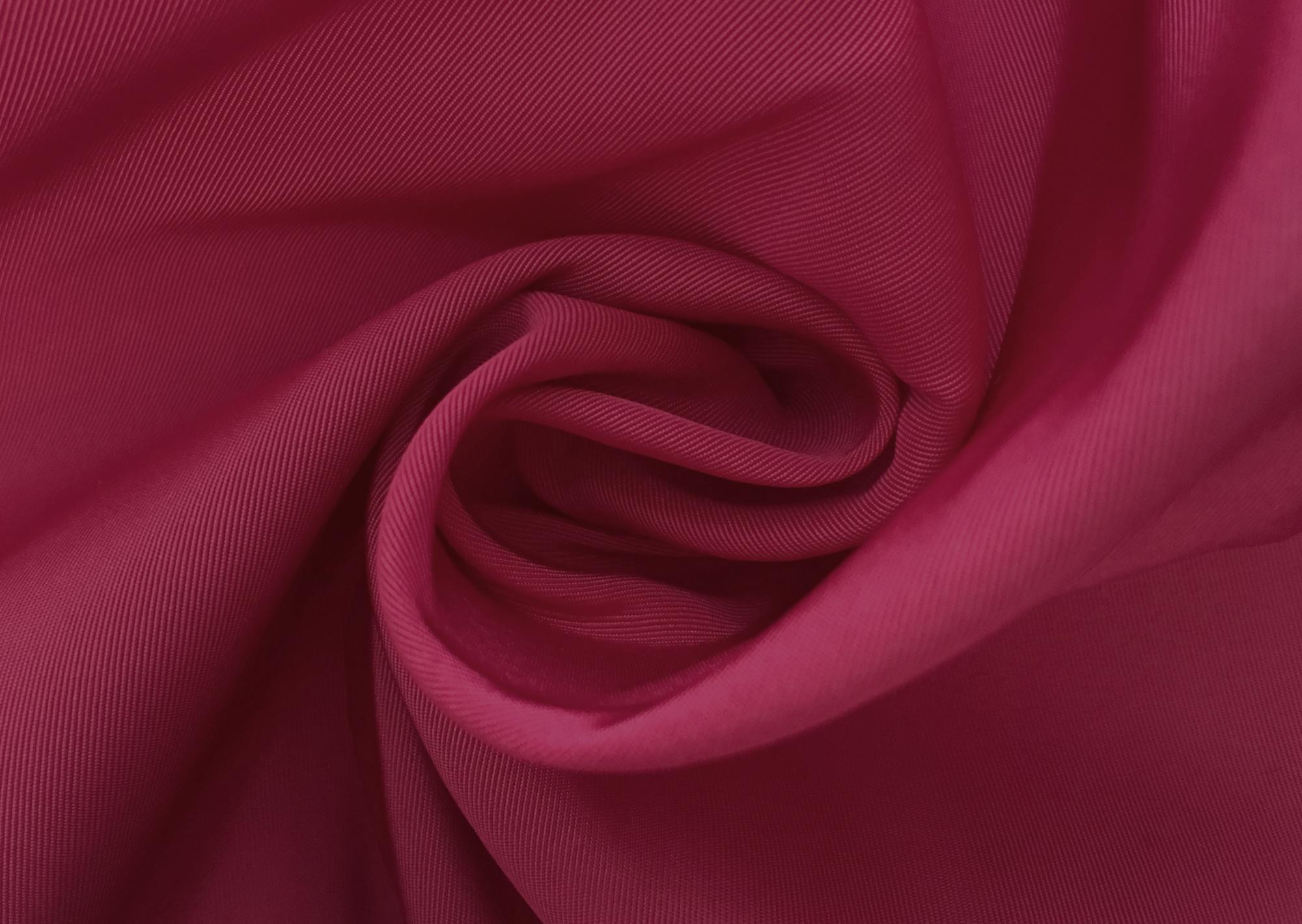 Silk Gros de Londres with a Bounce Finish in Wine