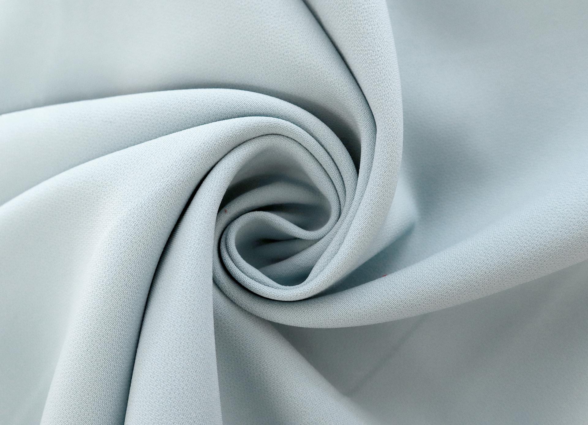 Polyester Stretch Crepe in Ash 