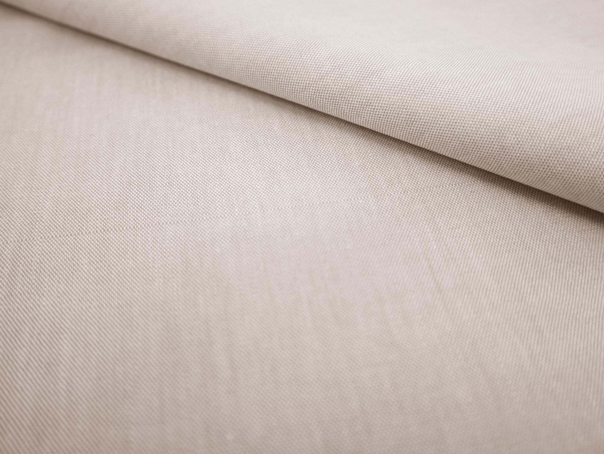 Pima Cotton Oxford in Taupe Brown