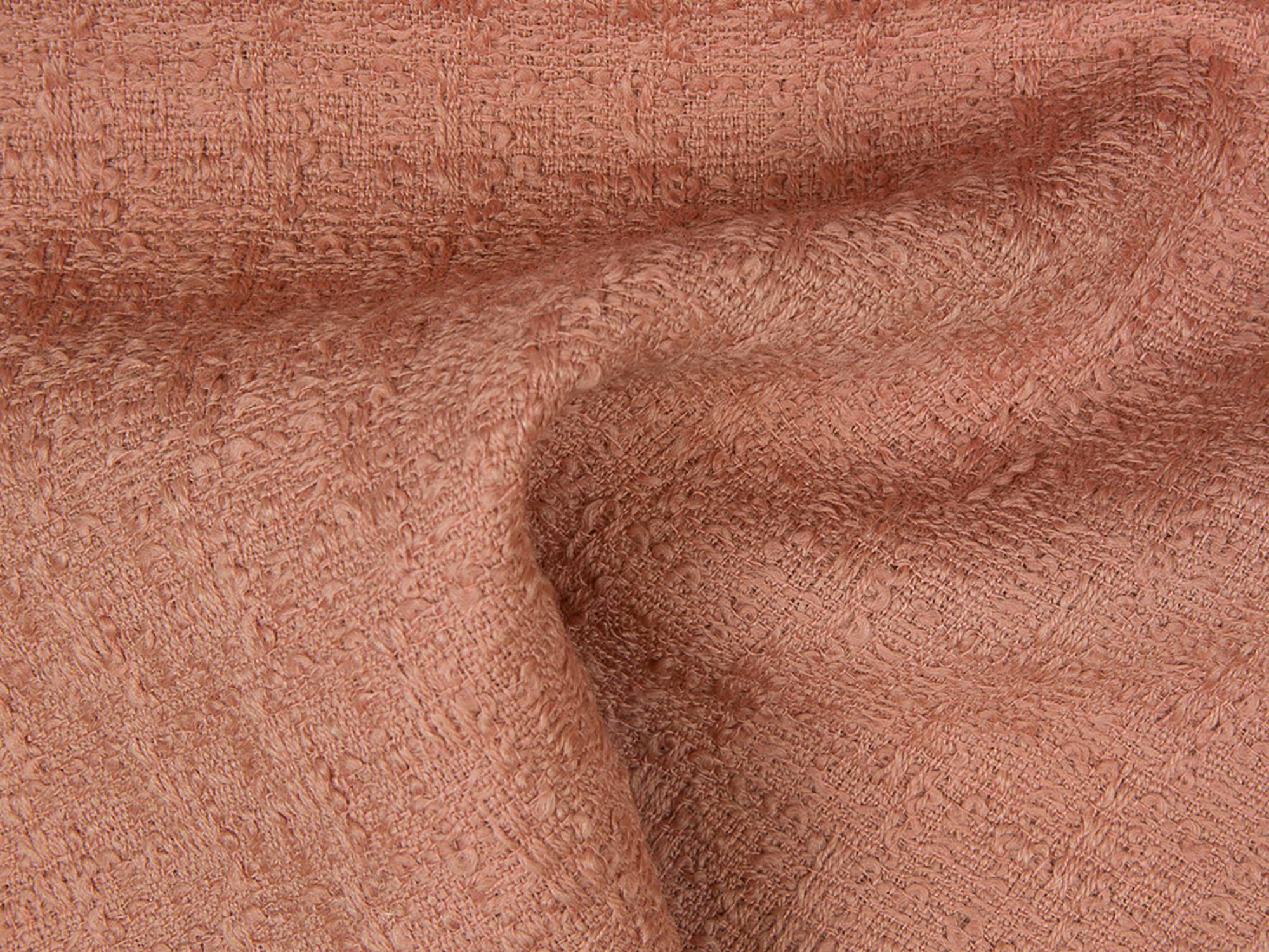 Couture Wool Tweed in Rose
