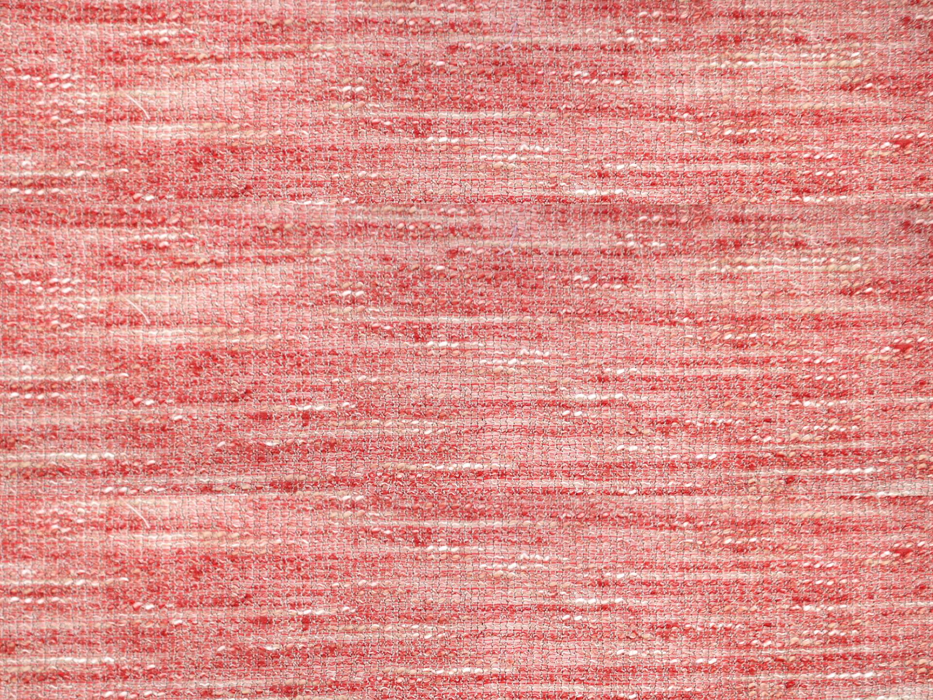 Designer Linen & Cotton Mesh in Red