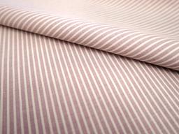Japanese Cotton Broadcloth Stripe in Lilac