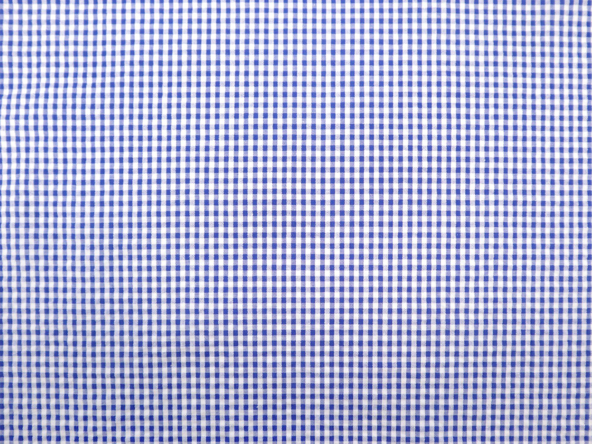 1/8" Cotton Gingham in Cornflower Blue