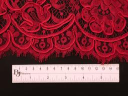 Soutaché Lace in Vermilion 