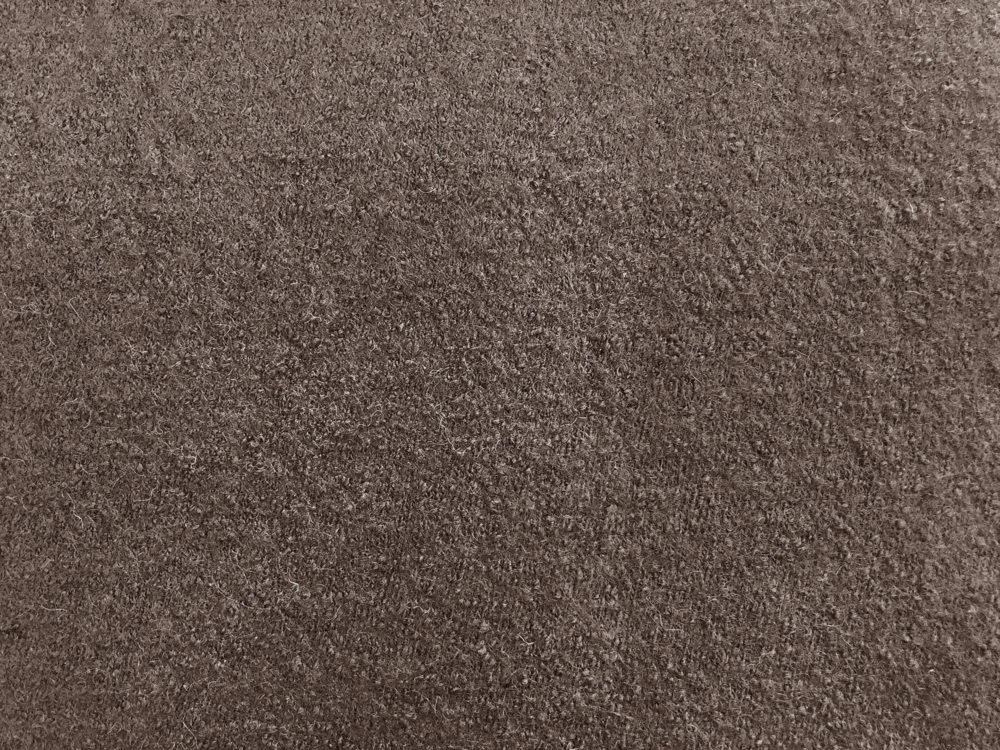 Boiled Wool Blend Knit in Taupe