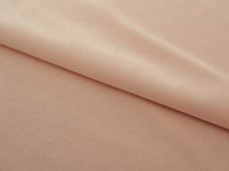 Polyester and Lycra Blend Stretch Velvet in Rosette