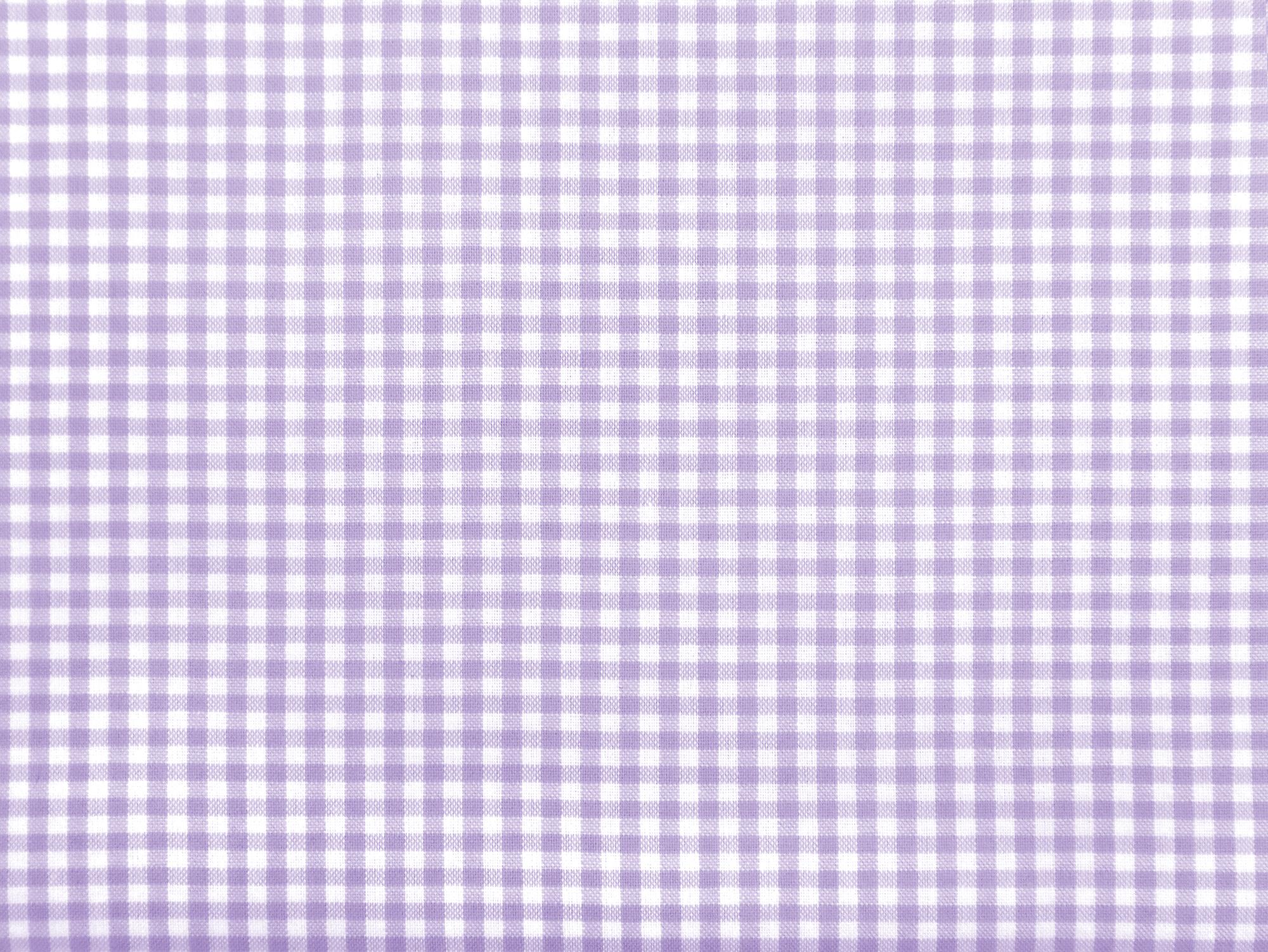 1/8" Cotton Gingham in Lavender