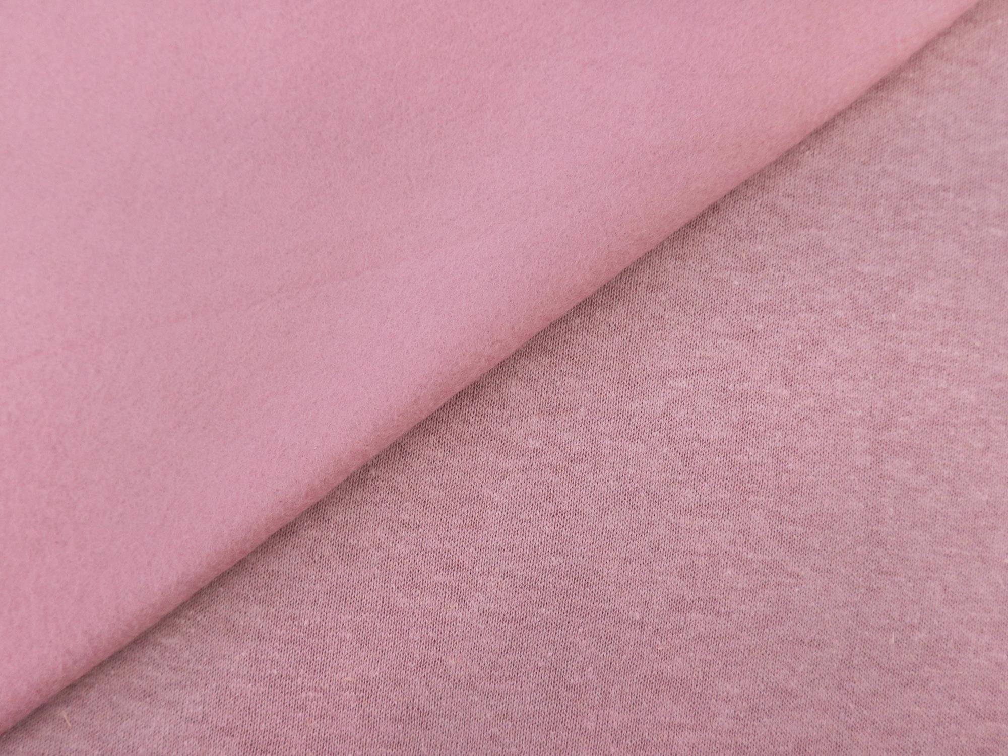 Hemp, Cotton & Bamboo Sweatshirt Fleece in Cassis