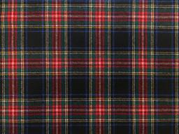 Austrian Virgin Wool Plaid Suiting in Midnight Red Hunter