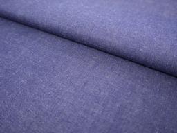 Recycled Poly & Cotton Denim in Indigo