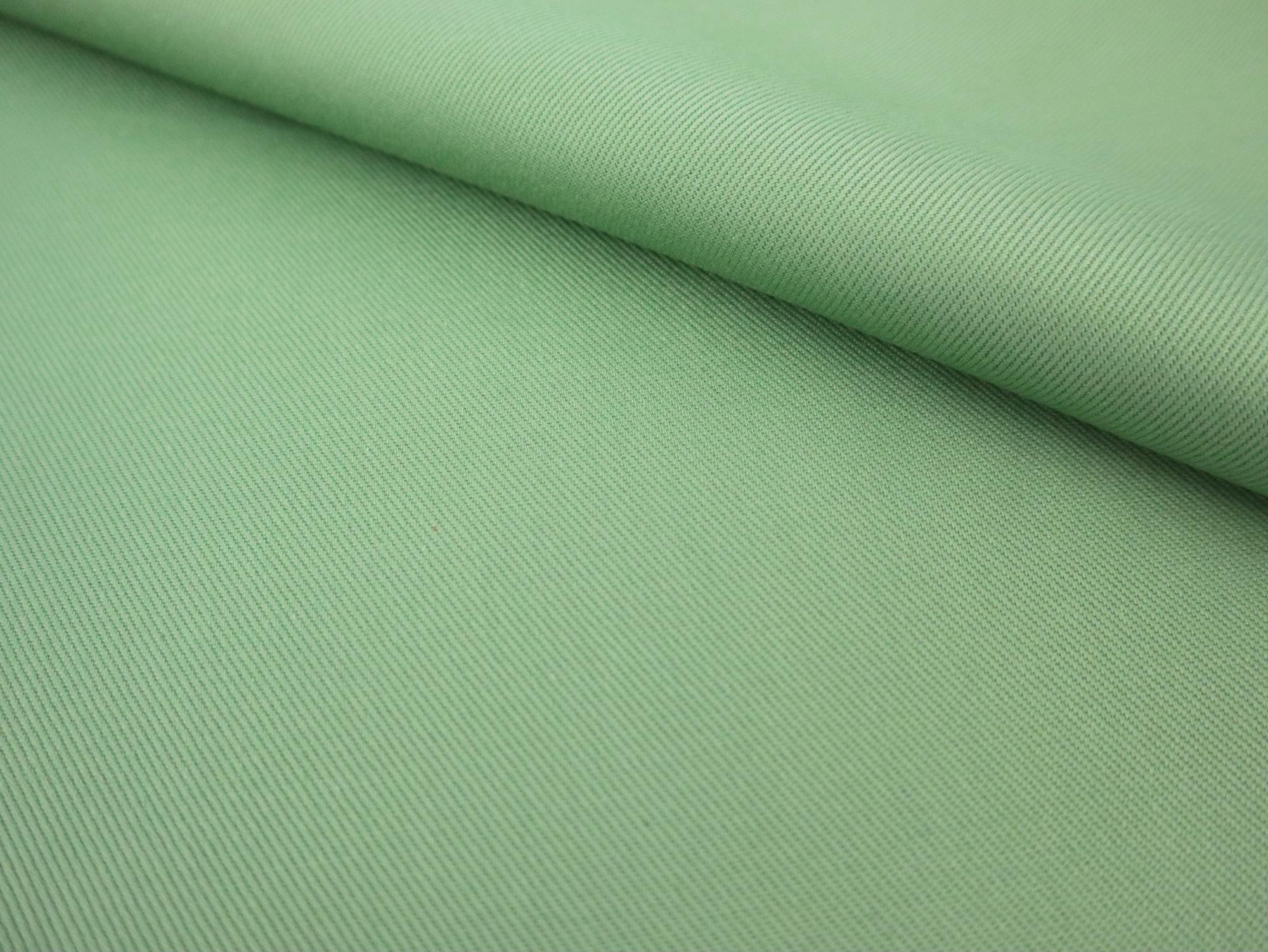 10 oz Cotton High Performance Denim in Spruce Green