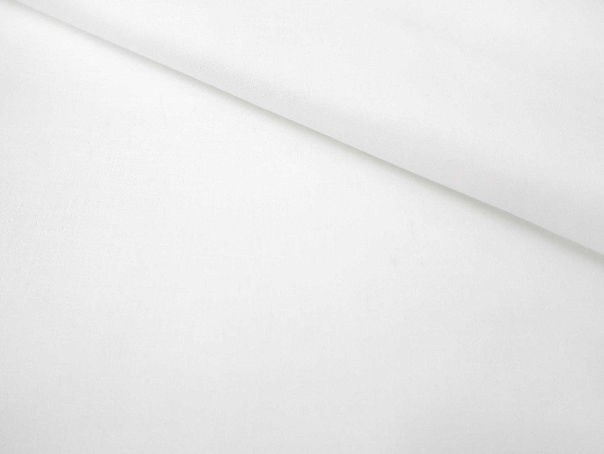 Swiss Pima Cotton Satin Batiste in White 
