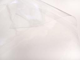 Extra Light Double Polished 106 Gauge Vinyl Plastic in Clear