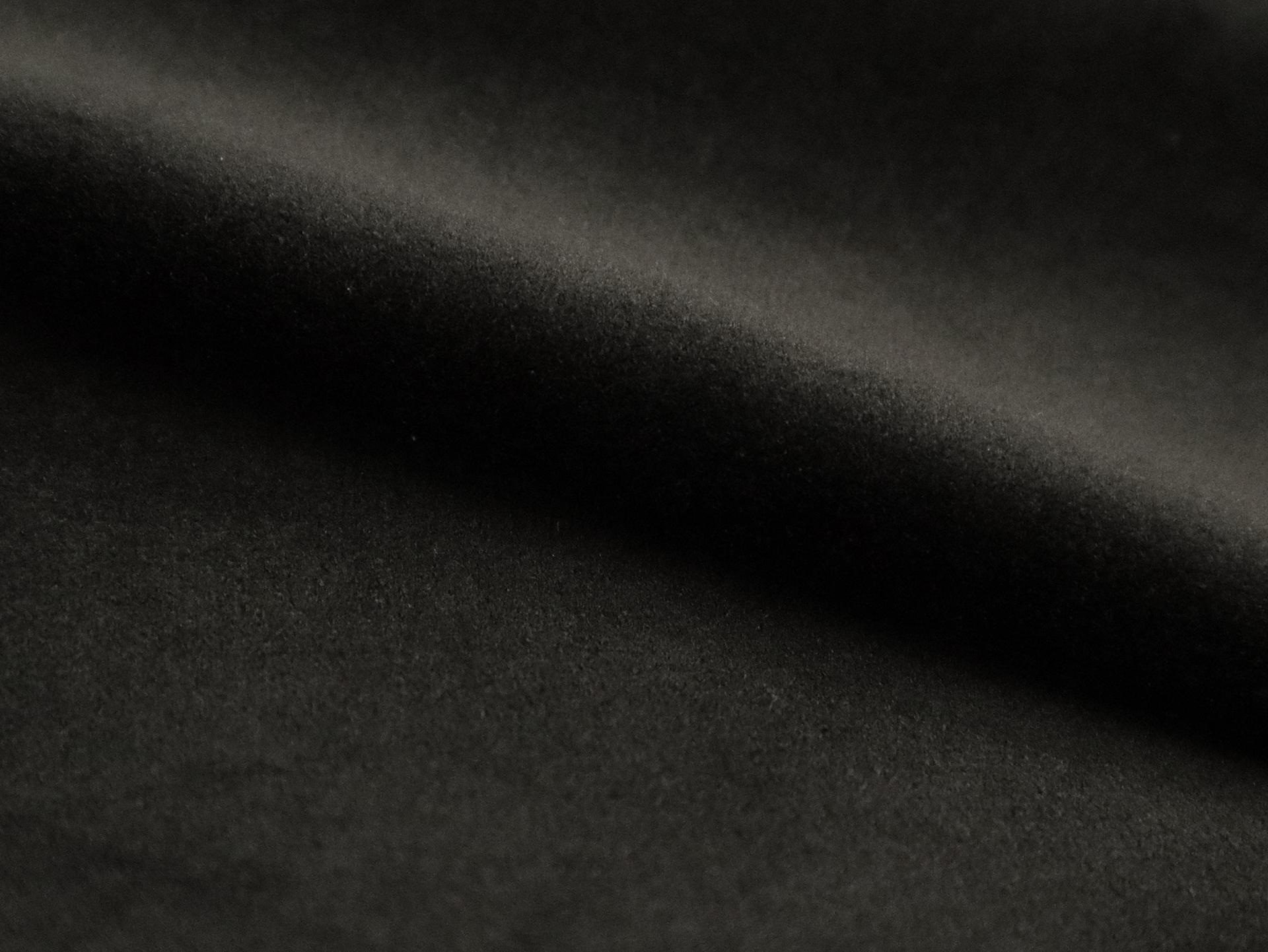 Polyester Upholstery Velvet in Black