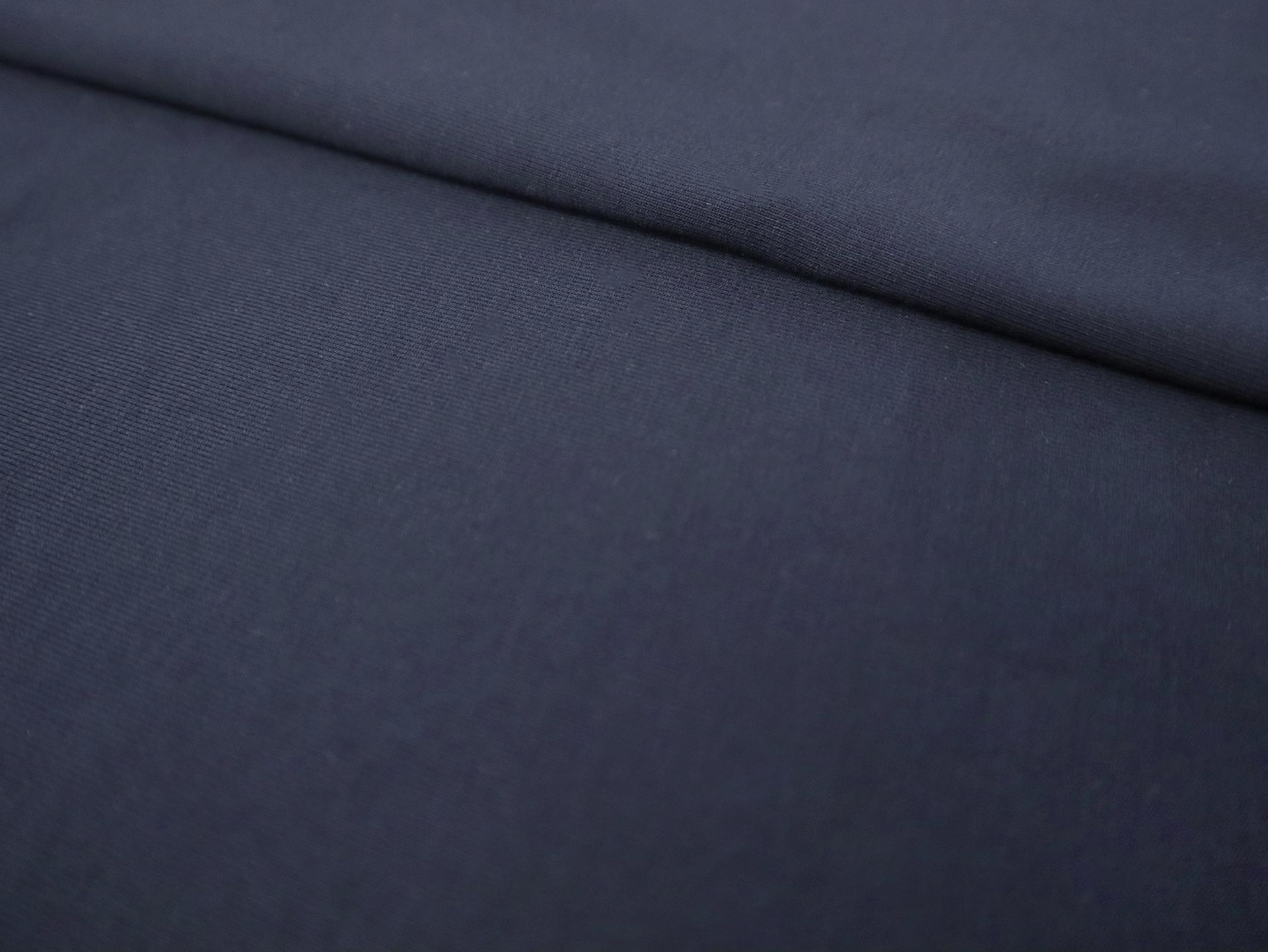 Anti-Pill Viscose Jersey in Navy