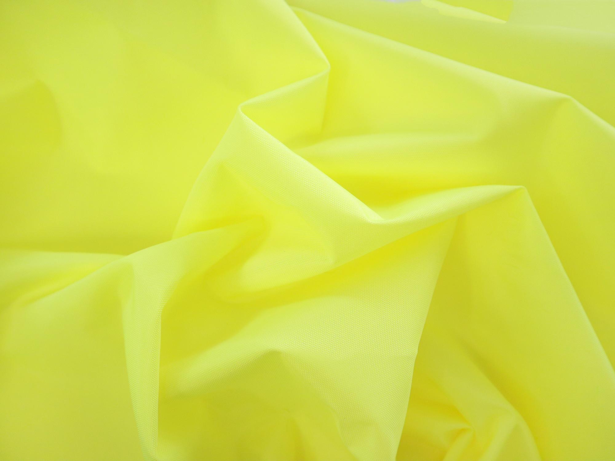 100% Nylon Canvas in Neon Yellow
