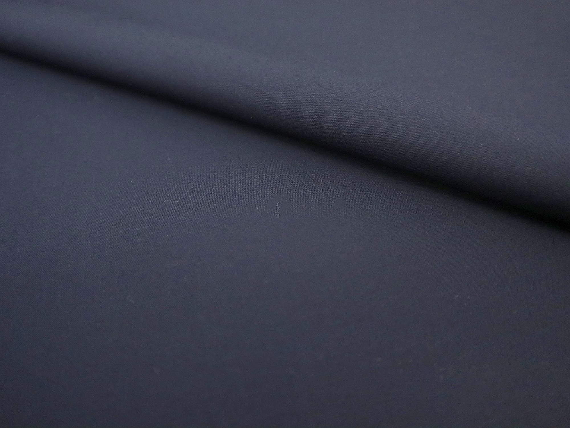 Made in Japan Stretch Cotton Poplin in Midnight