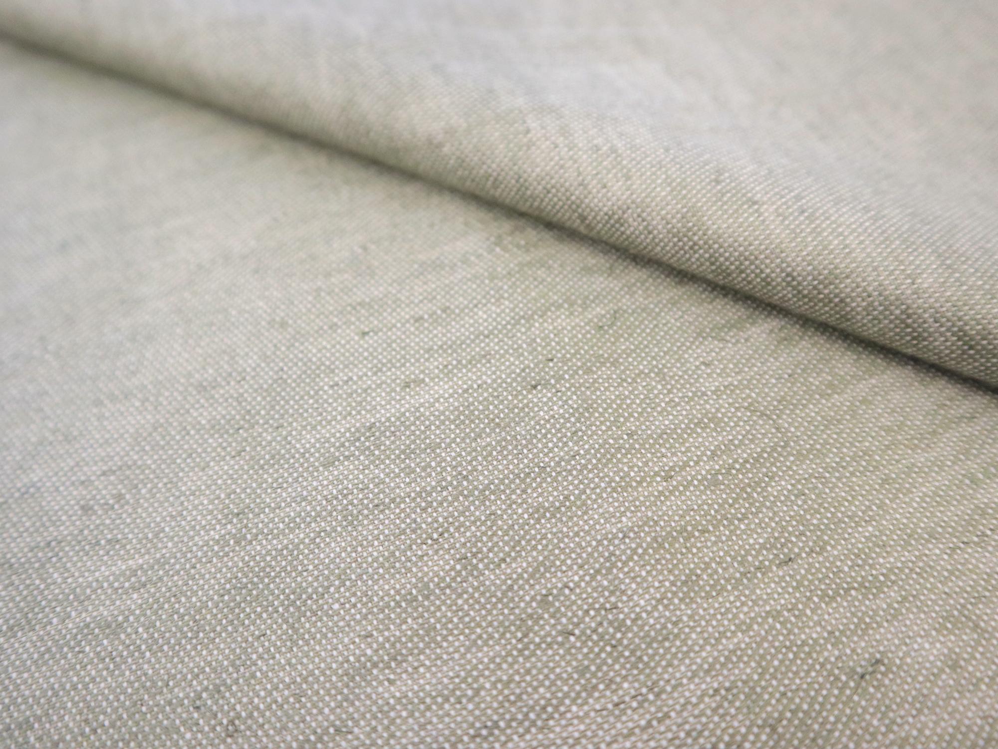 Cotton Blend Mercerized Twill in Olive