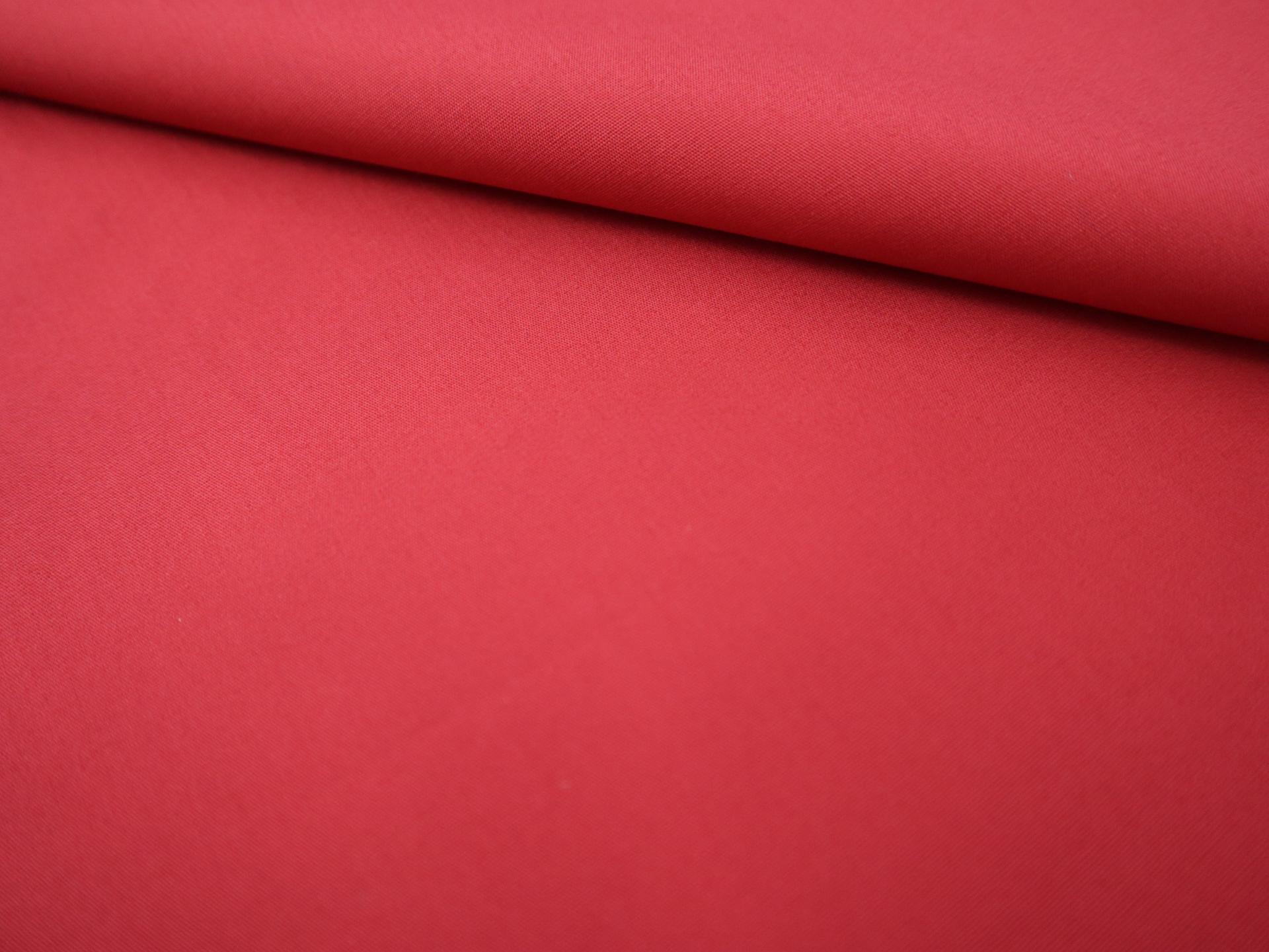 Pima Cotton Poplin in Scarlet