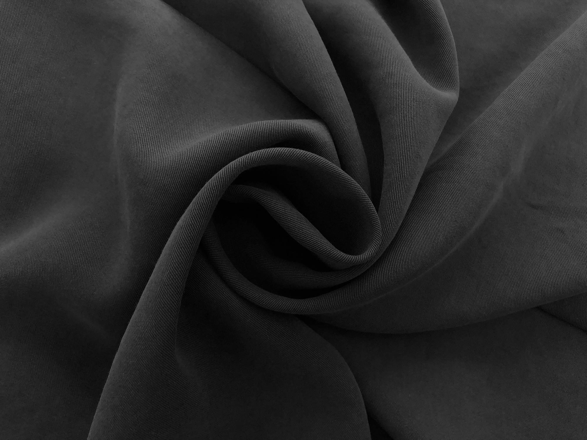 Tencel Gabardine in Black