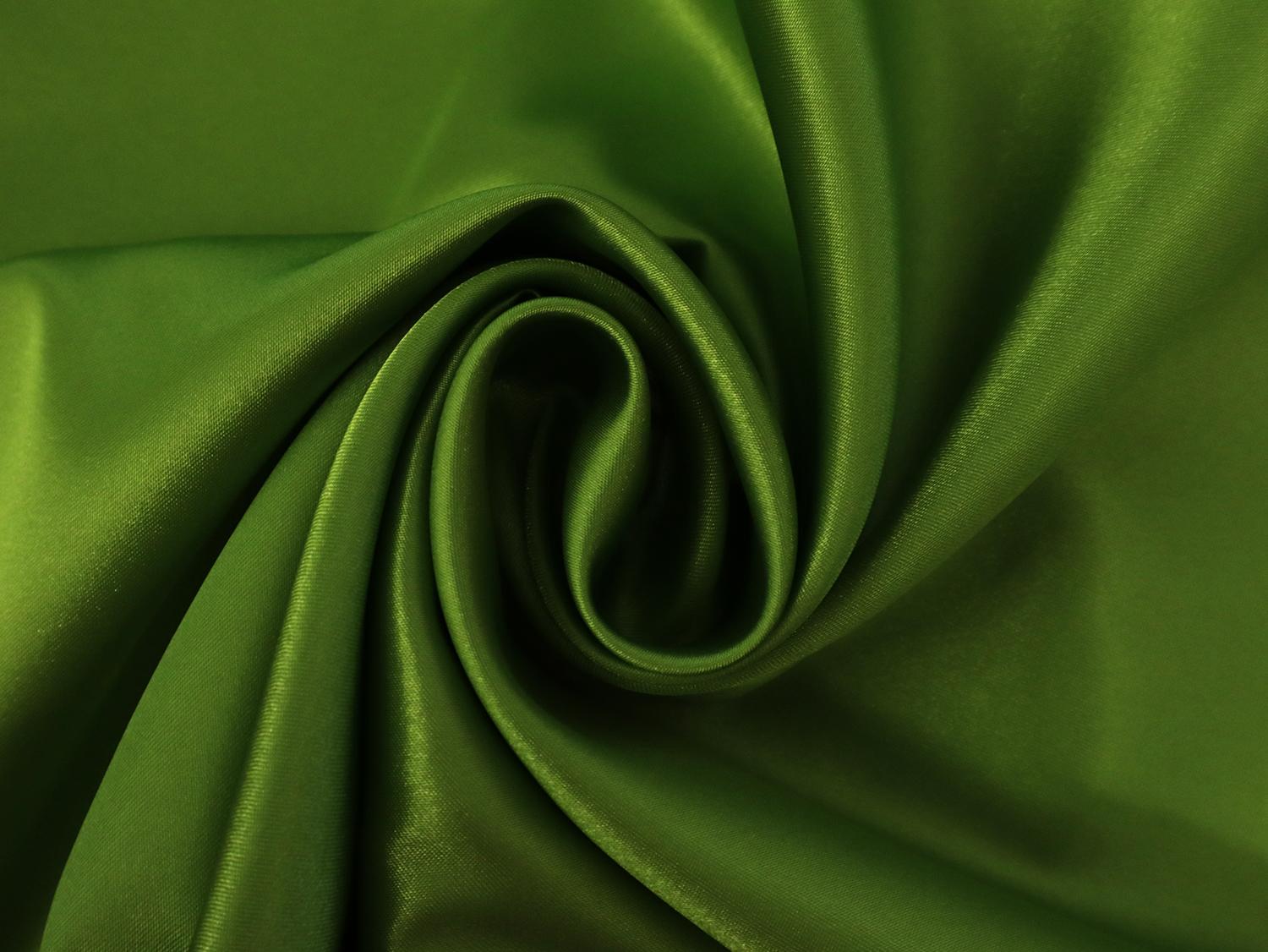 Satin Charmeuse in Chartreuse