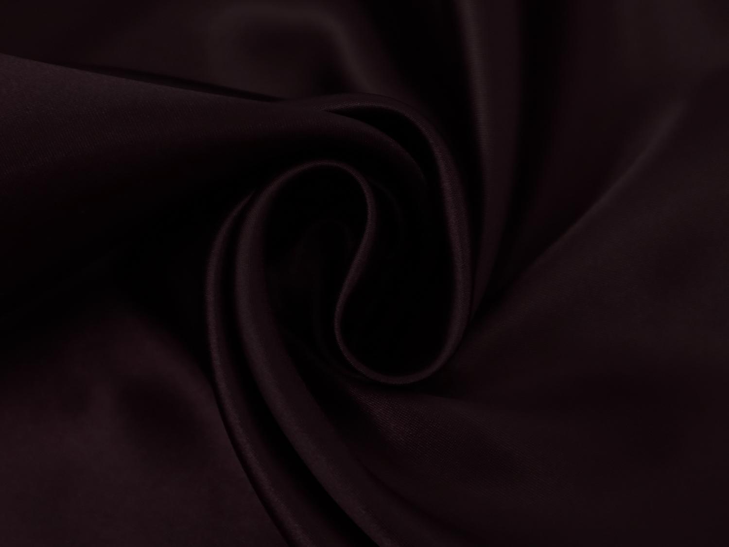 Satin Charmeuse in Eggplant