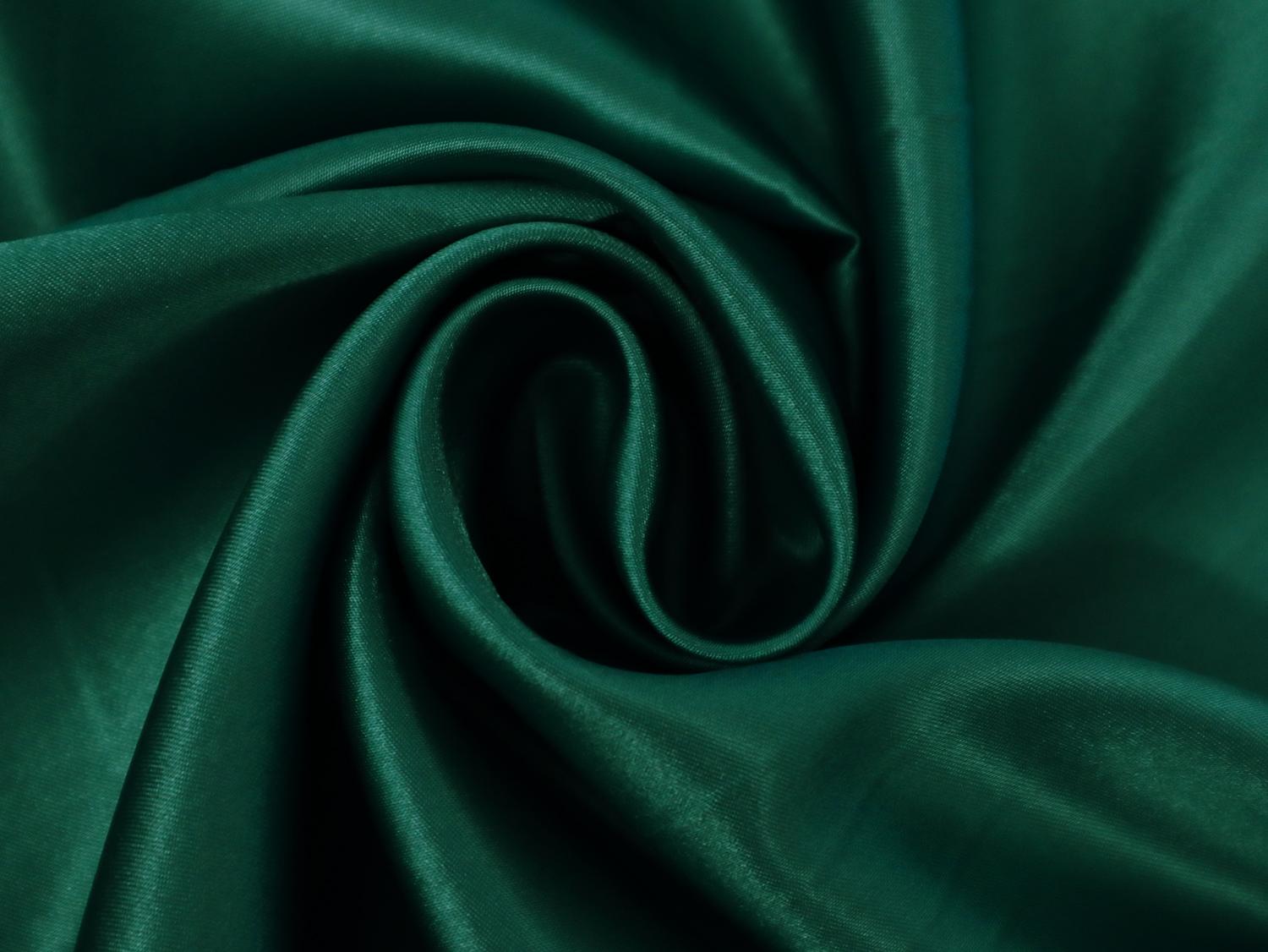 Satin Charmeuse in Emerald