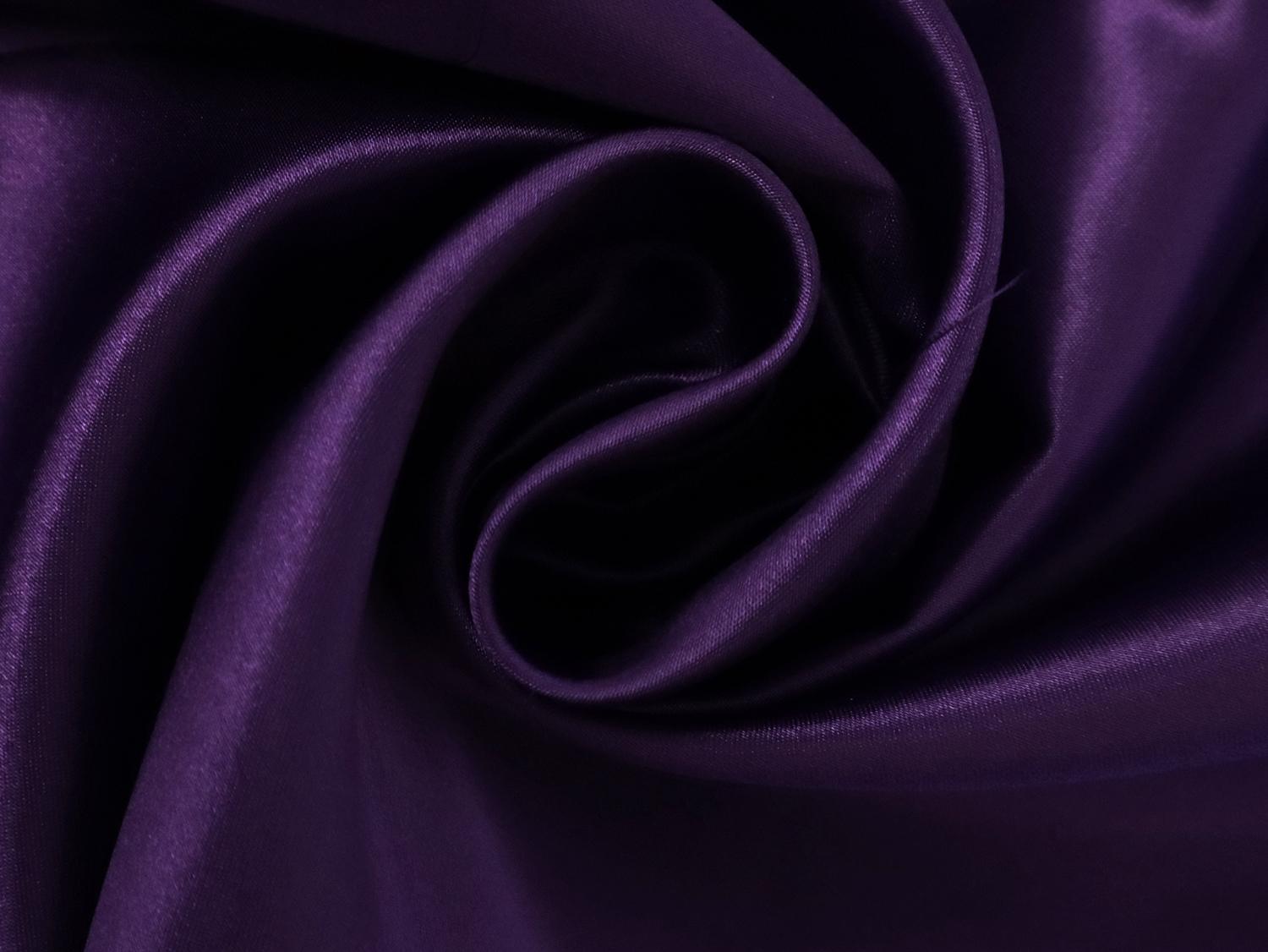 Satin Charmeuse in Purple