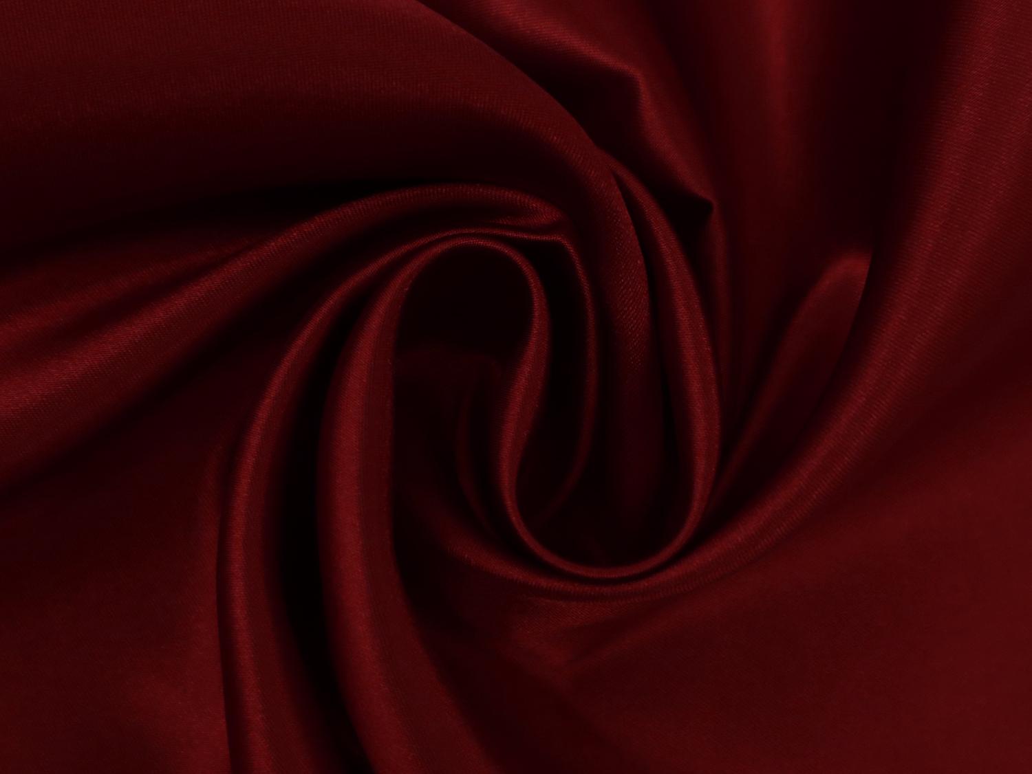 Satin Charmeuse in Venetian Red