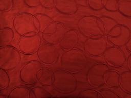 Embroidered Silk Shantung