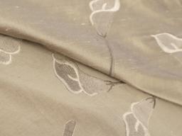 Embroidered Silk Shantung