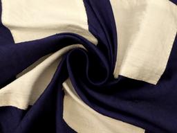 Color Block Appliqué Silk Shantung