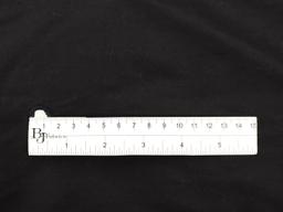 Embroidered Mirror on Silk Shantung in Midnight Navy