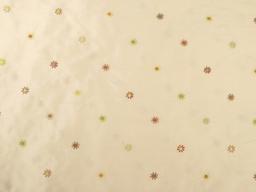 Embroidered Silk Shantung