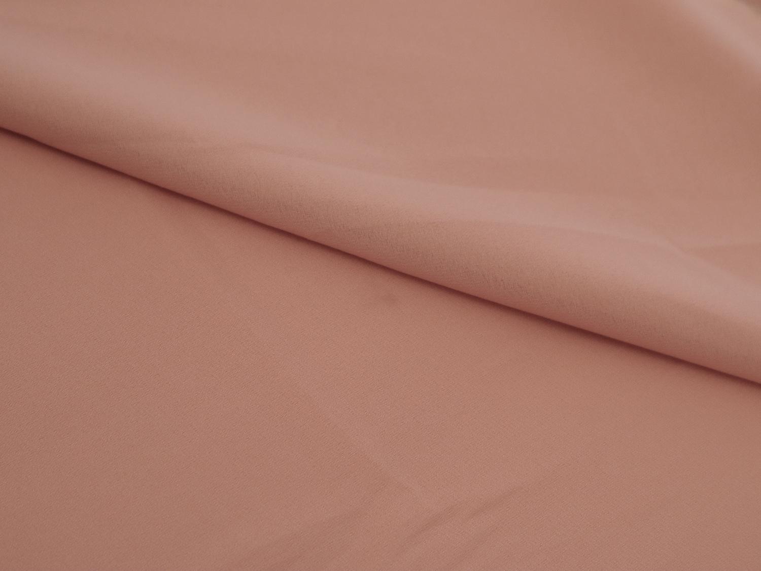 Polyester Double Georgette in Rum Pink