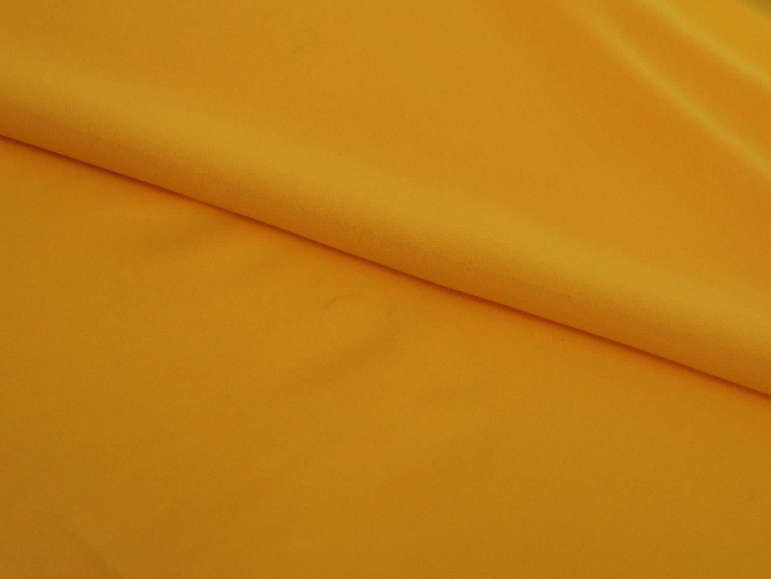Polyester Double Georgette in Canary
