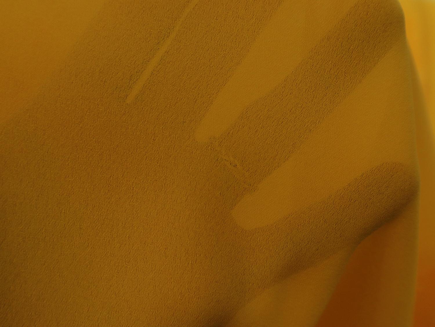 Polyester Double Georgette in Canary